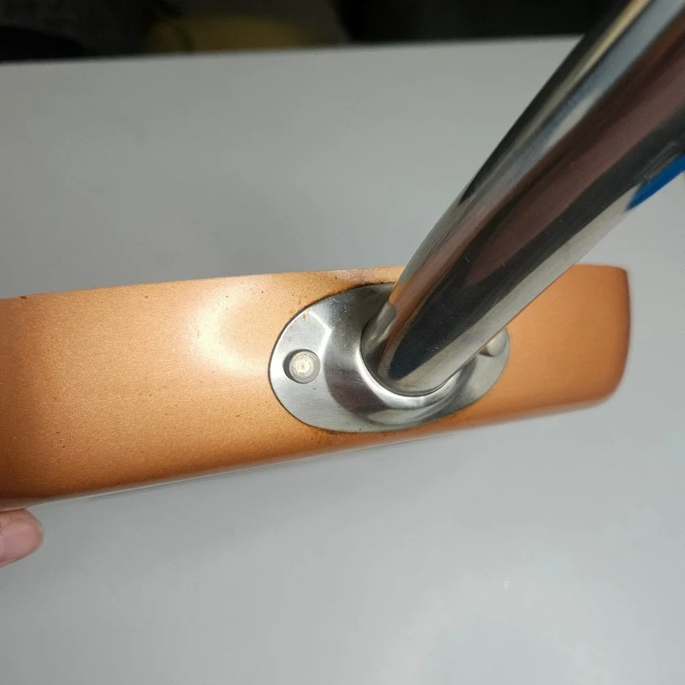 Copper Chef 9.5 Inch Square Frying Pan Non-Stick Ceramic Induction‎ S2 Copper